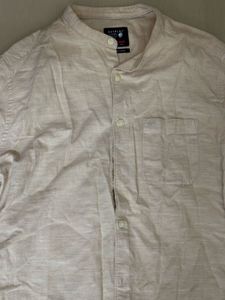 Netplay Collar Shirt - Beige