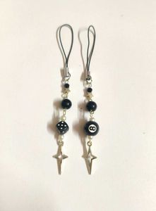 dice & 8ball phonecharms combo