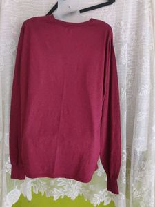 Maroon Long Sleeve Top(unisex)