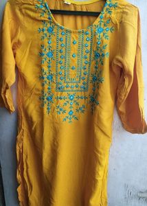 Yellow Kurti