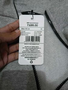 Cropped Quarter Zip Sweatshirt