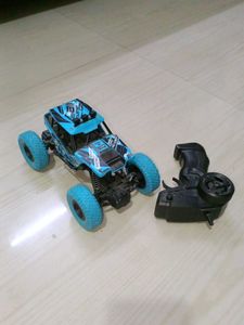 Blue RC Rock Crawler Truck