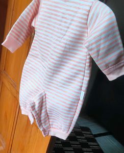 Striped Baby Romper