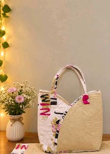 Unique Patchwork Tote Bag waterproof