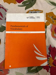 Fundamentals of Vocabulary Book