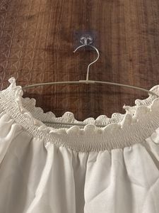 Chic White Off-Shoulder Lace Top