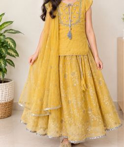 Yellow Lehenga Choli Set