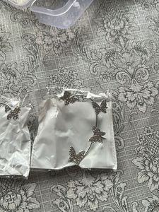 Sparkling Butterfly Ear Cuffs