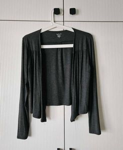 Grey Cardigan Shrug