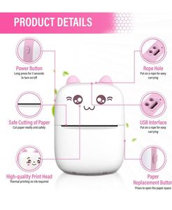 Portable Wireless Mini Printer