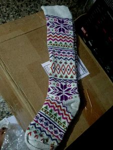 Cozy Fair Isle Knee-High Socks 2-4 y baby k liye