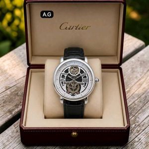 Cartier Roman Figures &amp; Tourbillon Back Open Autom