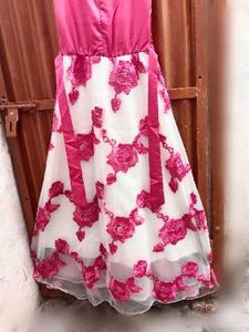 Ethnic Stylish Pink Gown 🩷