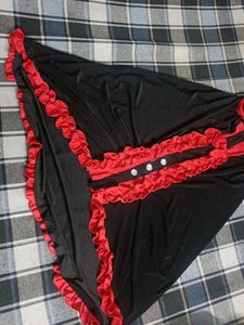 Black &amp; Red hijab