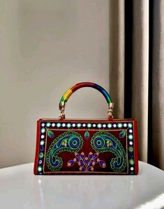 Embroidered Handbag