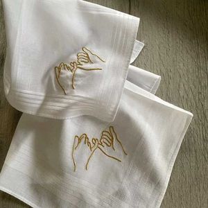 "Customised Couple Handkerchief combo