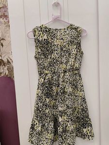 Chic Animal Print Sleeveless Dress
