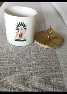 Elegant Decorative Jar with Lid