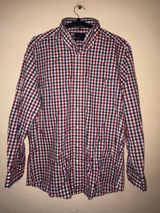 Classic Checkered Button-Down Shirt