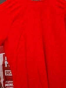 Red Embroidered Kurta