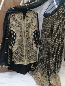 heavy party wear sharara