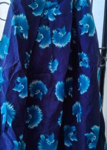 Elegant Teal &amp; Blue Printed lehenga choli