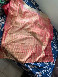 Elegant Cream Saree with Blouse