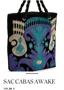 Wild Sec cabas Awake  Embellished bag