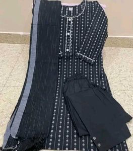 Mega Sale 🔥black Kurta Set 🖤