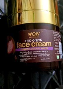WOW Red Onion Face Cream