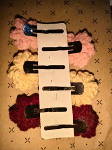 Cute Flower Hair Ties