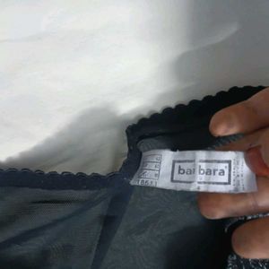 🪔 Sheer Black &amp; White Embroidered Briefs