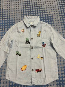 M&amp;S Cute Embroidered Shirt for Kids