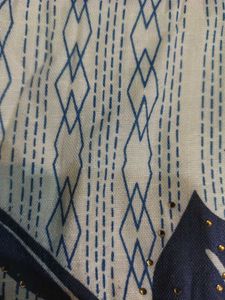 Designer Printed Kurta Set febric