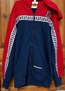 Fendi Zip-Up Hoodie Jacket
