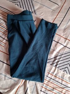 Teal Blue Comfortable Trousers