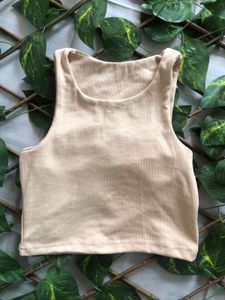 Ribbed One Shoulder Crop Top