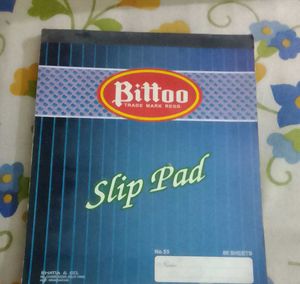 Slip Pad With 2 Notebooks