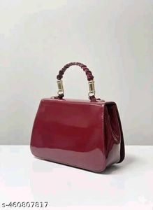 Chic Pink Patent Handbag