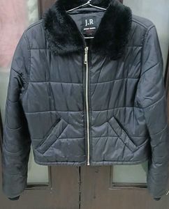 Jeffrey Rogers Black Puffer Jacket - M Size