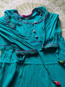Elegant Teal Kurta Set