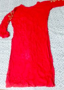 Red kurta