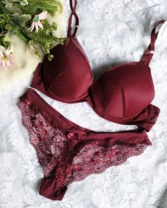 Lace Trimmed Bra and  thong set 👍