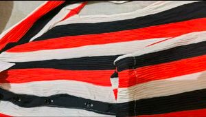 Striped Button-Down Shirt
