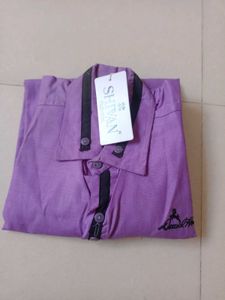 new  Purple Casual Shirt
