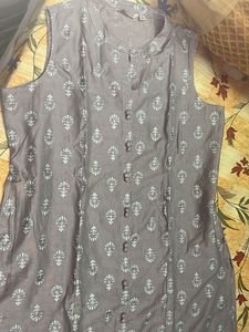 Floral Print Kurta