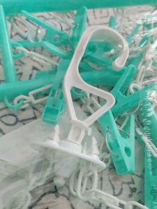 Clothes Drying Rack with Clips