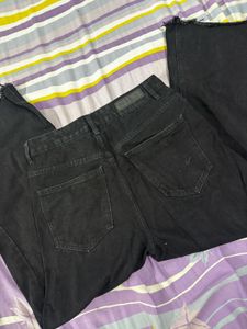 Black Wide Leg Jeans