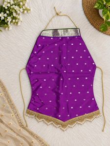 Vibrant Purple Embellished Blouse