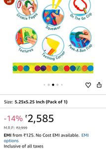 Let's Count Soft Book - World of Eric Carle The